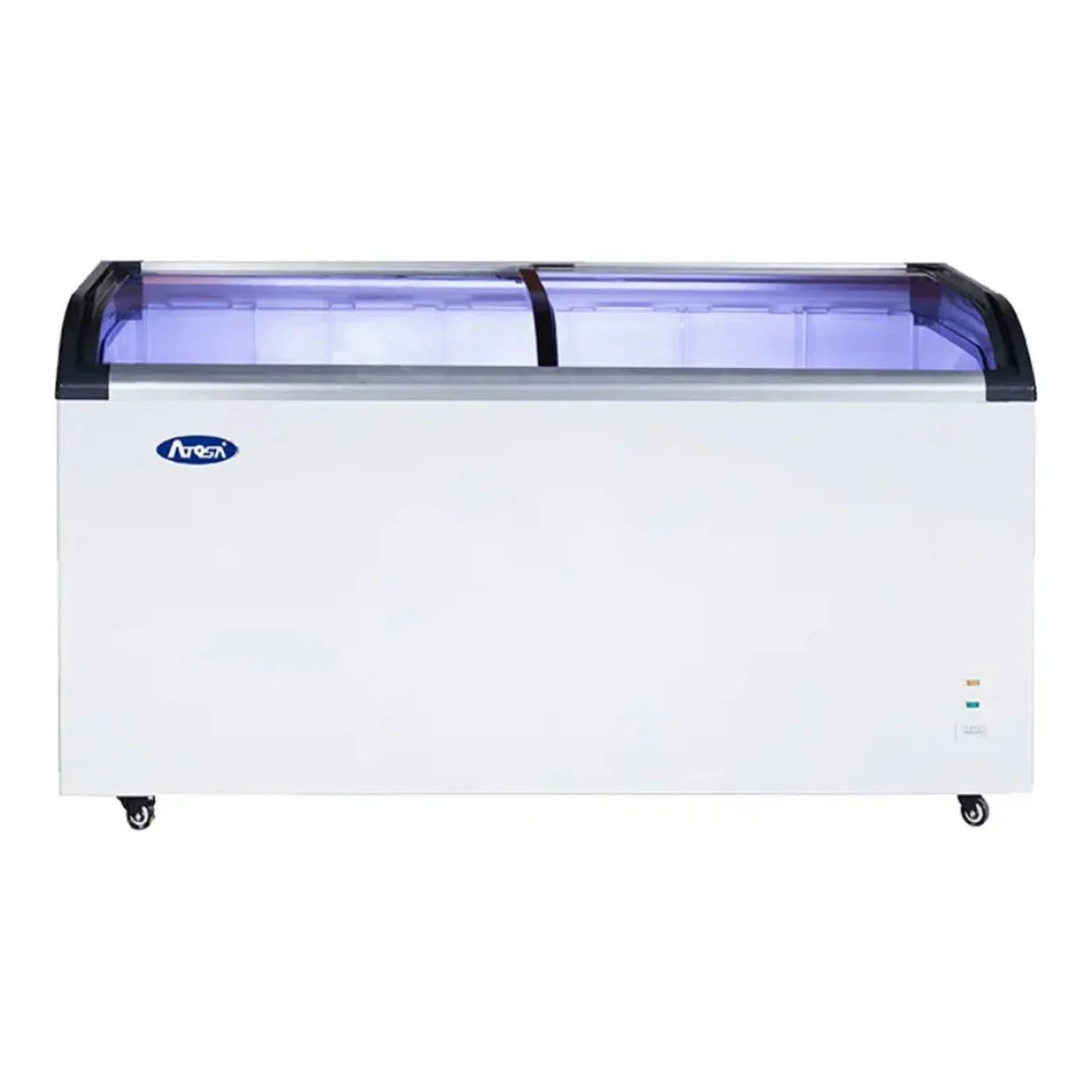 Atosa MMF9113 50.13" Angle Curved Top Chest Freezer 12 cu.ft - MMF9113