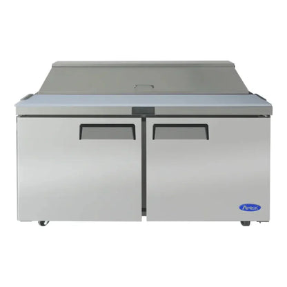 Atosa MSF8303GR 60.2" Sandwich Prep Table, 16 Pans 17.2 Cu.Ft - MSF8303GR