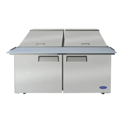 Atosa MSF8307GR 60.2" Mega Top Sandwich Prep Table, 24 Pans 17.2 Cu.Ft - MSF8307GR