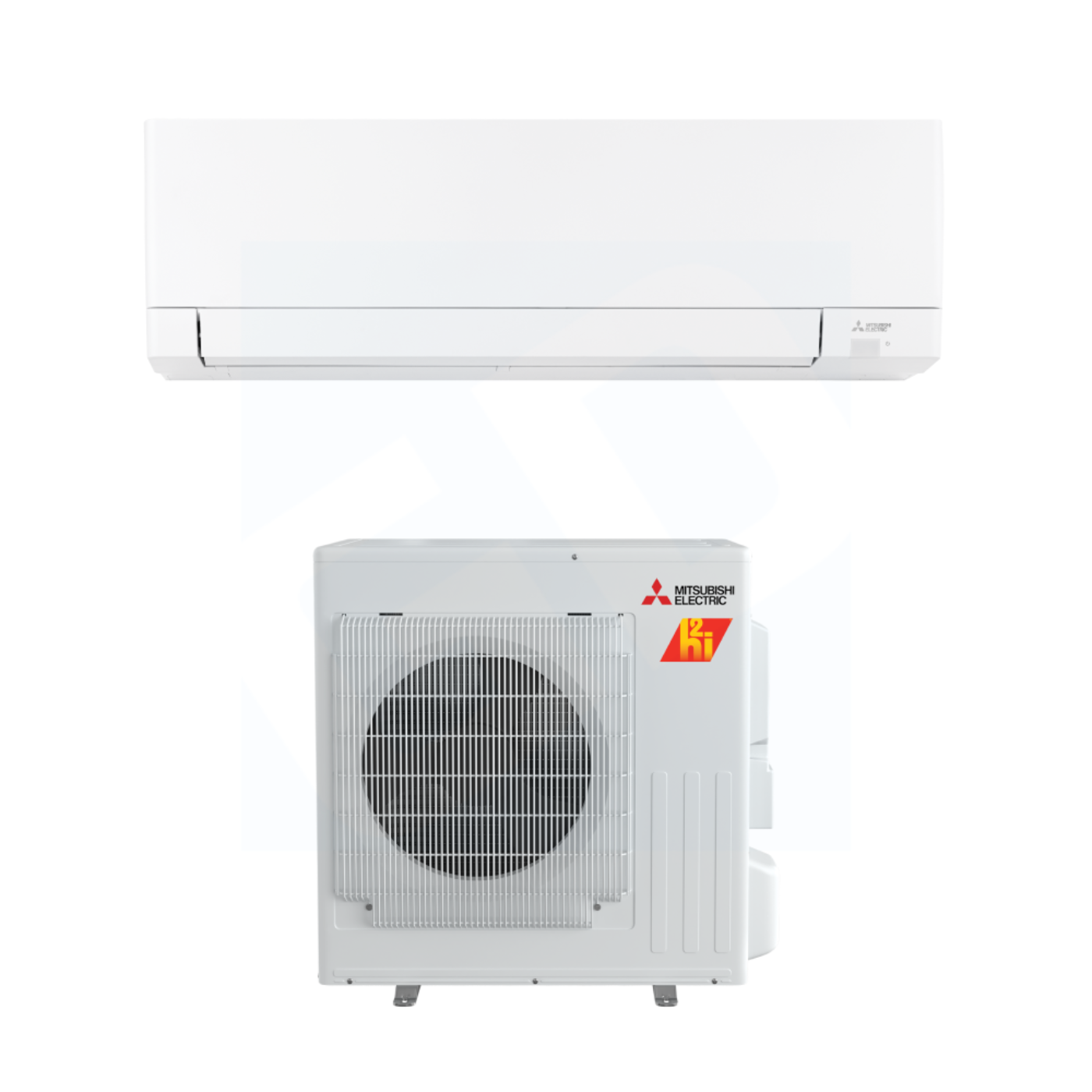 Mitsubishi Electric MSZ-GX24NL & MUZ-GX24NLHZ 24,000 BTU 21.5 SEER2 Wall Mounted Hyper Heating Heat Pump System - R454B - MSZGX24NL/MUZGX24NLHZ