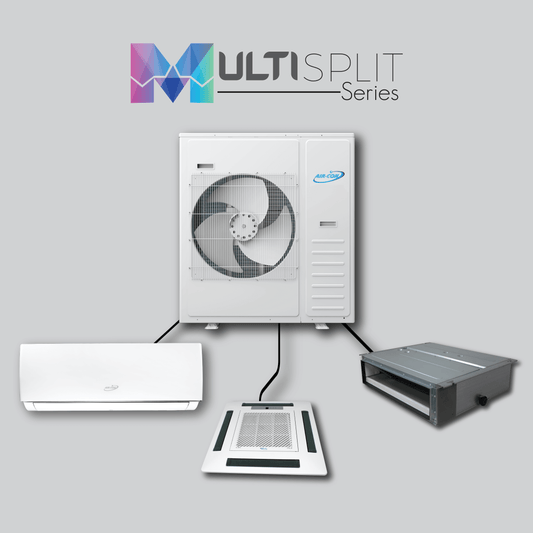 Air-Con 5 Zone 42000 BTU 20 SEER 230v Multi Split Air Conditioner - AMSCI4H4S42-5ZONE
