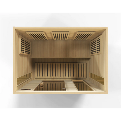 Maxxus Low EMF Far Infrared Sauna Canadian Hemlock