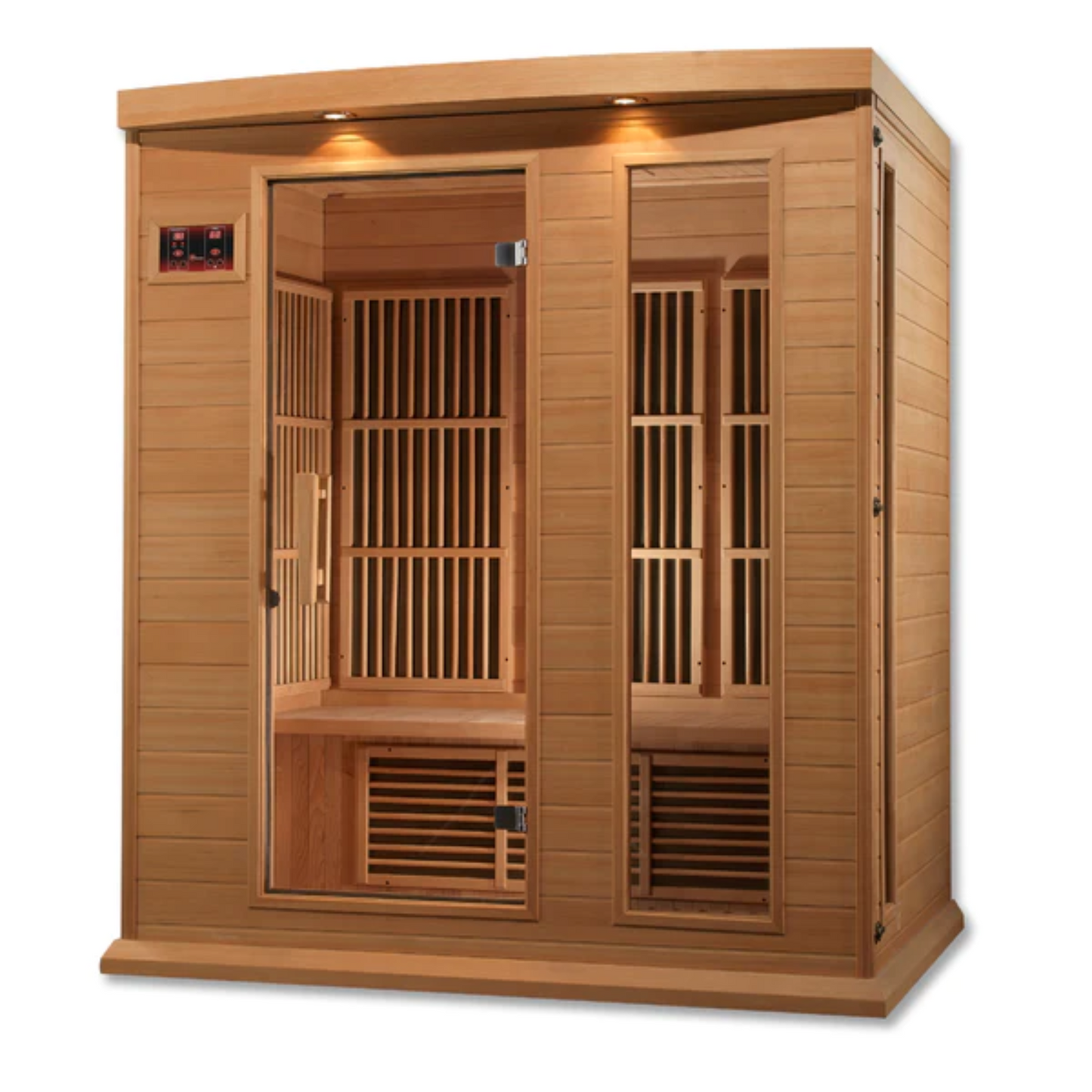 Maxxus Low EMF Far Infrared Sauna Canadian Hemlock