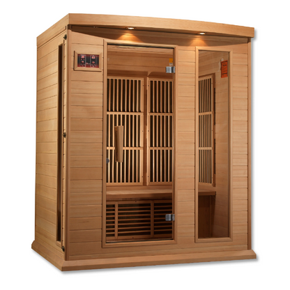 Maxxus Low EMF Far Infrared Sauna Canadian Hemlock