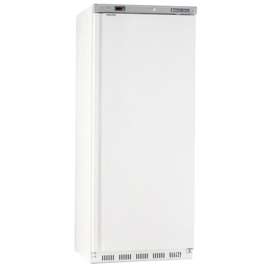 Maxx Cold Single Door Economy Reach-In Freezer, 23 cu. ft. Storage Capacity, in White - MXX-23FHC