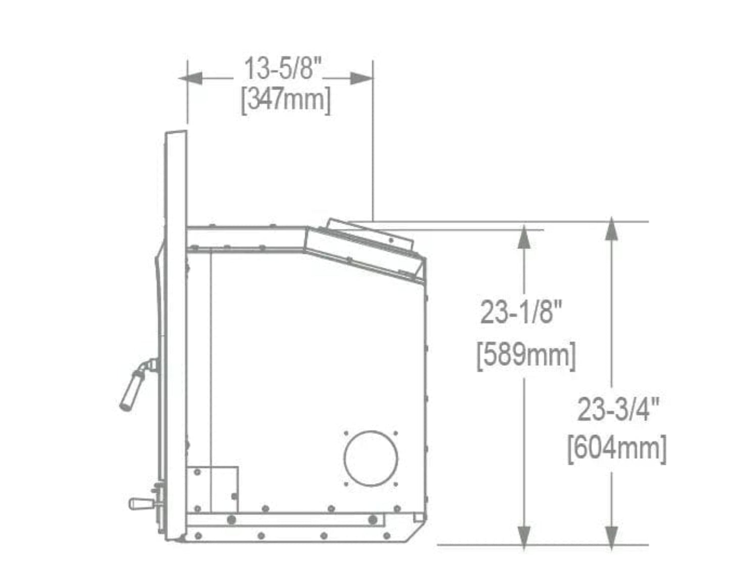 Vermont Castings Montpelier II Cast Iron Wood Burning Fireplace Insert - MONTP-II-CB