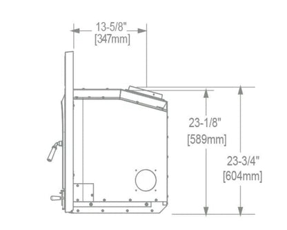Vermont Castings Montpelier II Cast Iron Wood Burning Fireplace Insert - MONTP-II-CB