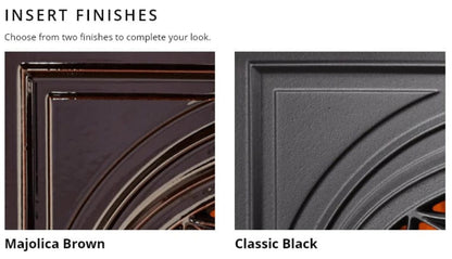 Vermont Castings Montpelier II Cast Iron Wood Burning Fireplace Insert - MONTP-II-CB