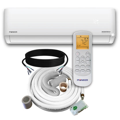 Pioneer Multi Zone 12,000 BTU Diamante Ultra Indoor Section Ductless Mini-Split Wi-Fi Inverter++ Air Conditioner Heat Pump 230V