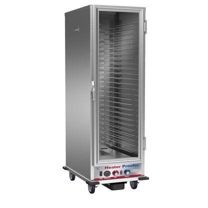 Winholt NHPL-1825-UNC Non-Insulated Universal Runner Heater/Proofer Cabinet, Full Height, 24"W x 32"D x 70"H, Aluminum Construction -,WHNHPL1825UNC