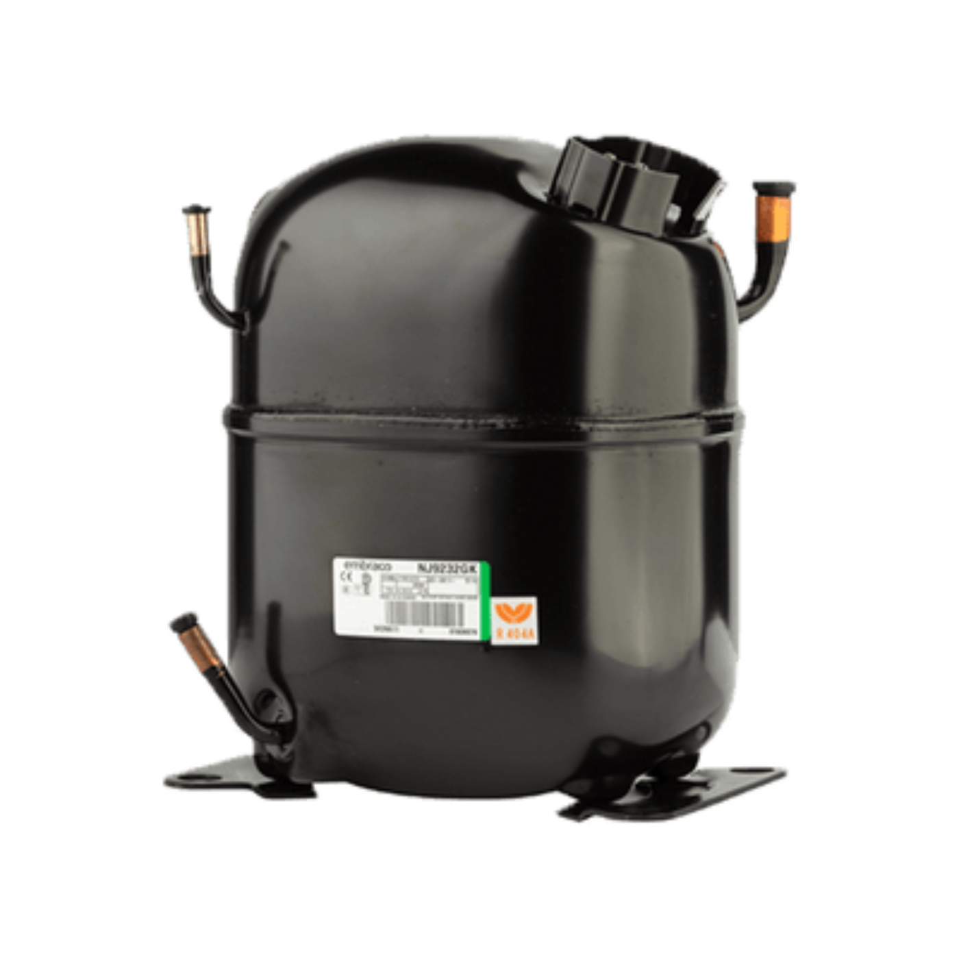 U. S. Motors Nidec-Embraco NJ9232GS 460v3P R404A 1.25hp Compressor - NJ9232GS