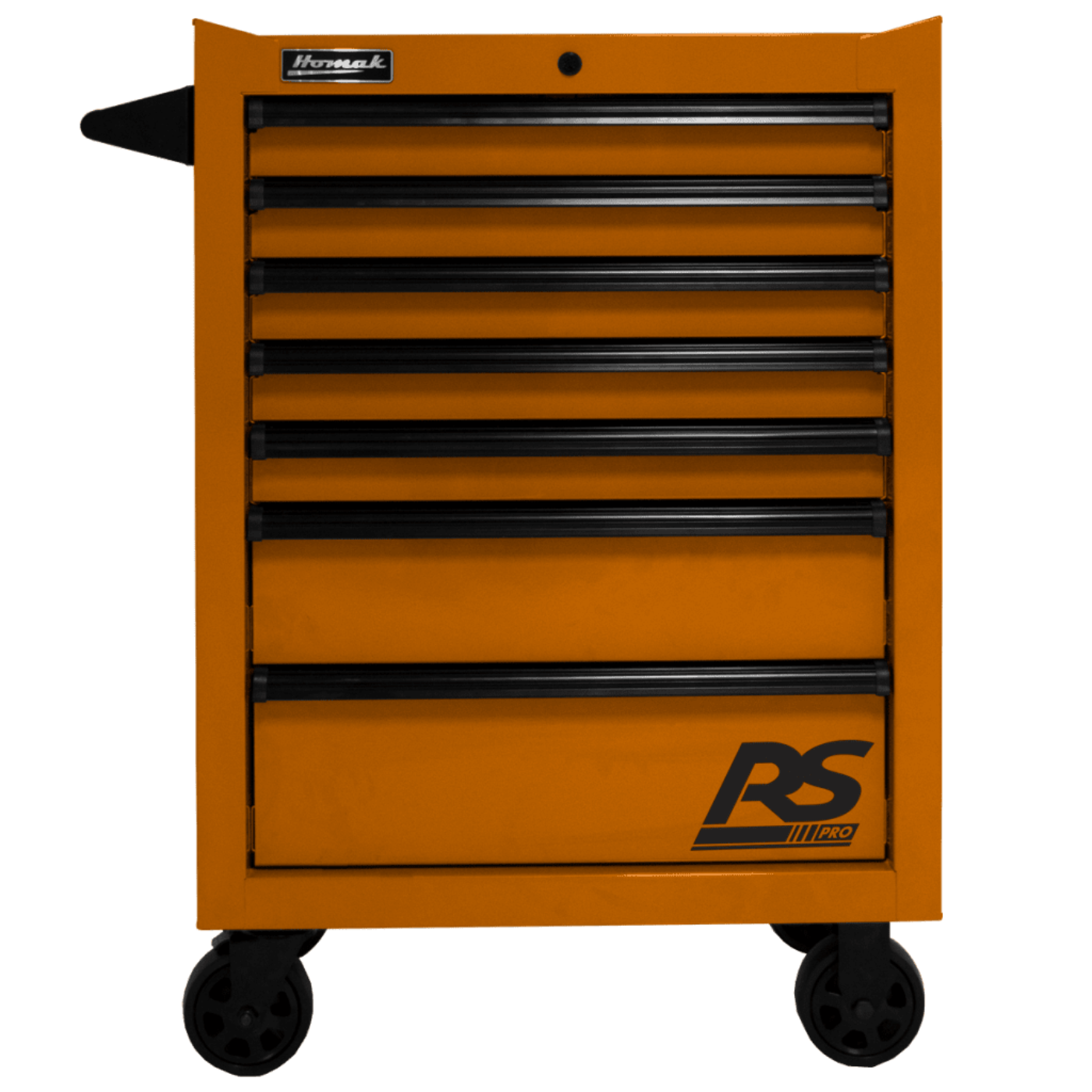 Homak  27” RS Pro Series 7 Drawer Roller Cabinet - BK04027770