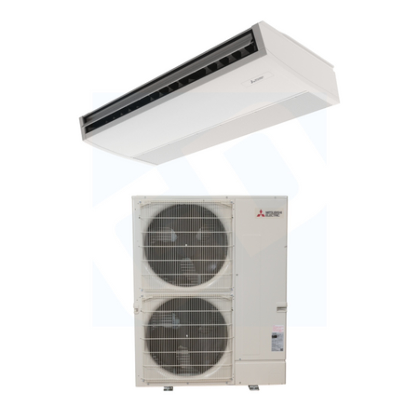 Mitsubishi PCA-AK24NL & PUY-AH24NL 24,000 BTU 20.2 SEER2 Ceiling Suspended Cooling Only System - R454B- PCAAK24NL