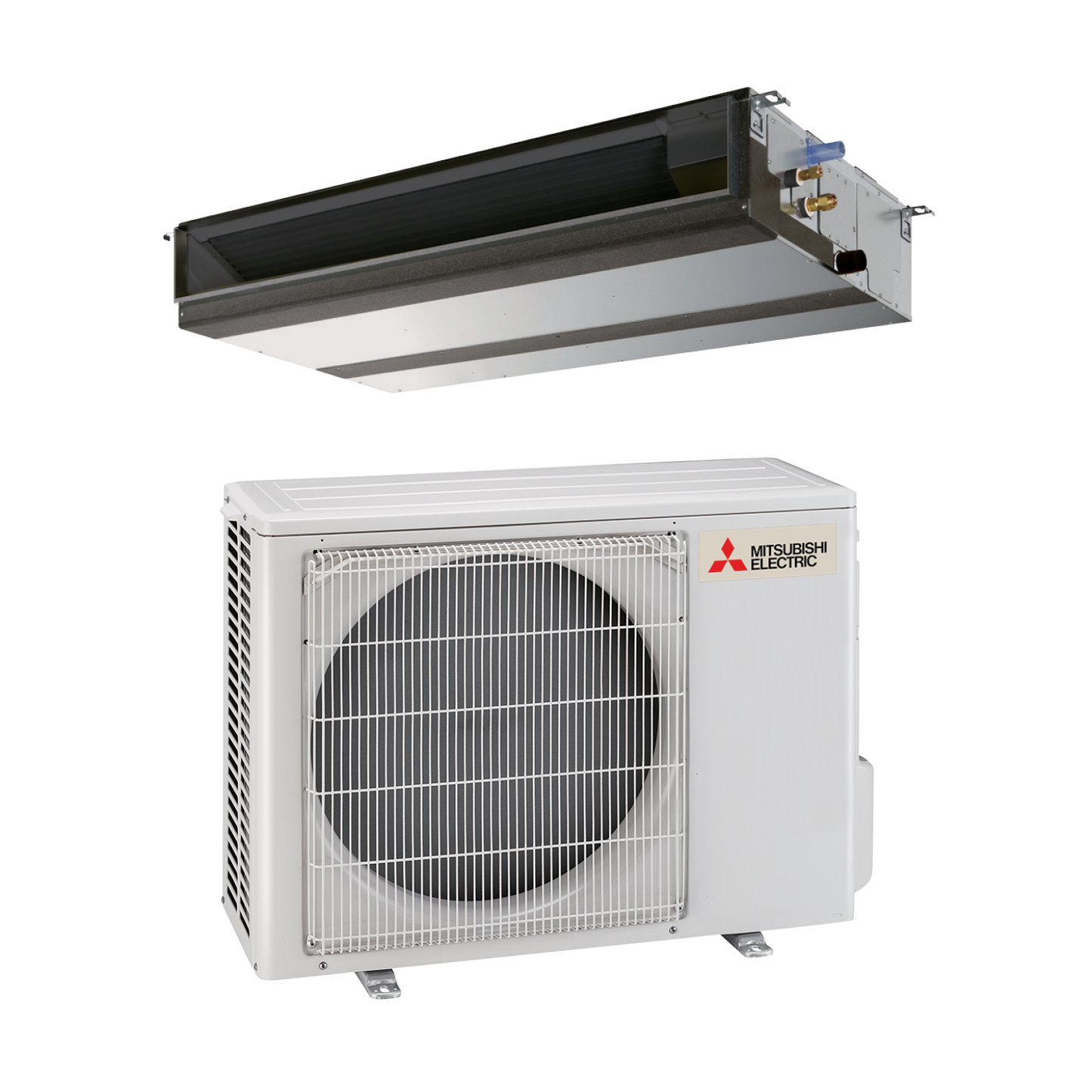 Mitsubishi SEZ-AD15NL & SUZ-AA15NL 15,000 BTU 19.1 SEER2 Horizontal Ducted System - R454B - SEZAD15NL/SUZAA15NL