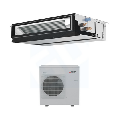 Mitsubishi PEAD-AA36NL & PUZ-AK36NL 36,000 BTU 20.1 SEER2 Horizontal-Ducted Heat Pump System - R454B - PEADAA36NL/PUZAK36NL