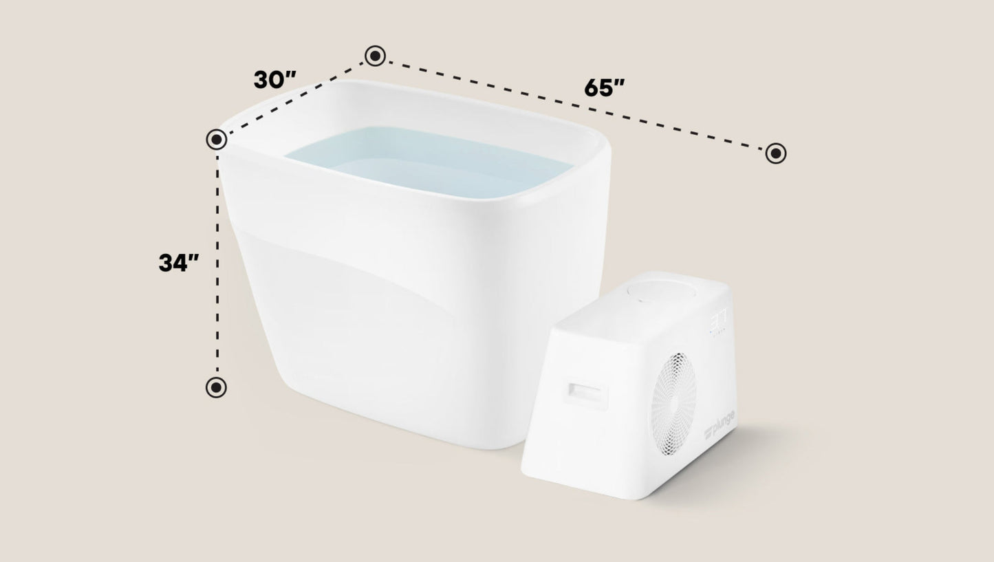 Plunge Contrast Therapy Bundle: Plunge Pod + The Sauna Mini - POD-MINI-SAUNA-BNDL