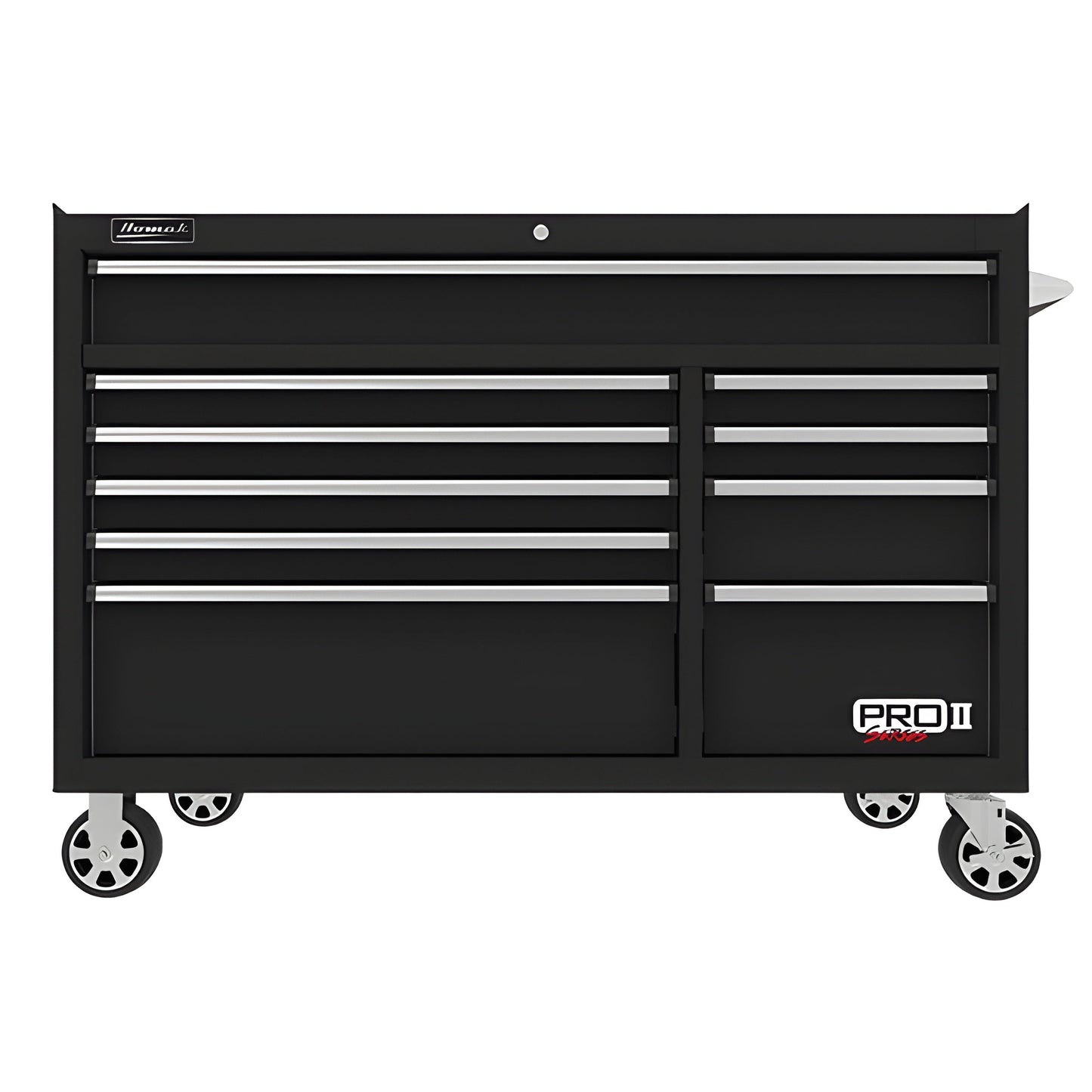Homak  54″ Pro II 10-Drawer Roller Cabinet - BK04054210
