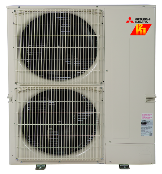 Mitsubishi 42,000 BTU Hyper-Heat Outdoor Heat Pump Unit- PUZ-HA42NKA1 [Grade A Scratch & Dent] - PUZ-HA42NKA1-SD