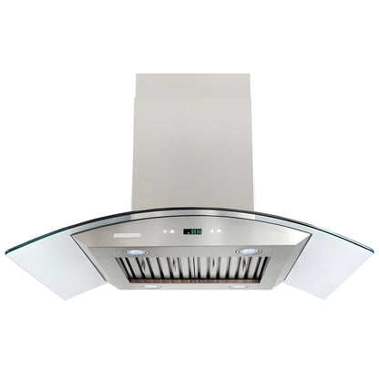 XtremeAir PX01-I36, 36" wide,  Island Mount Range Hood - PX01-I36