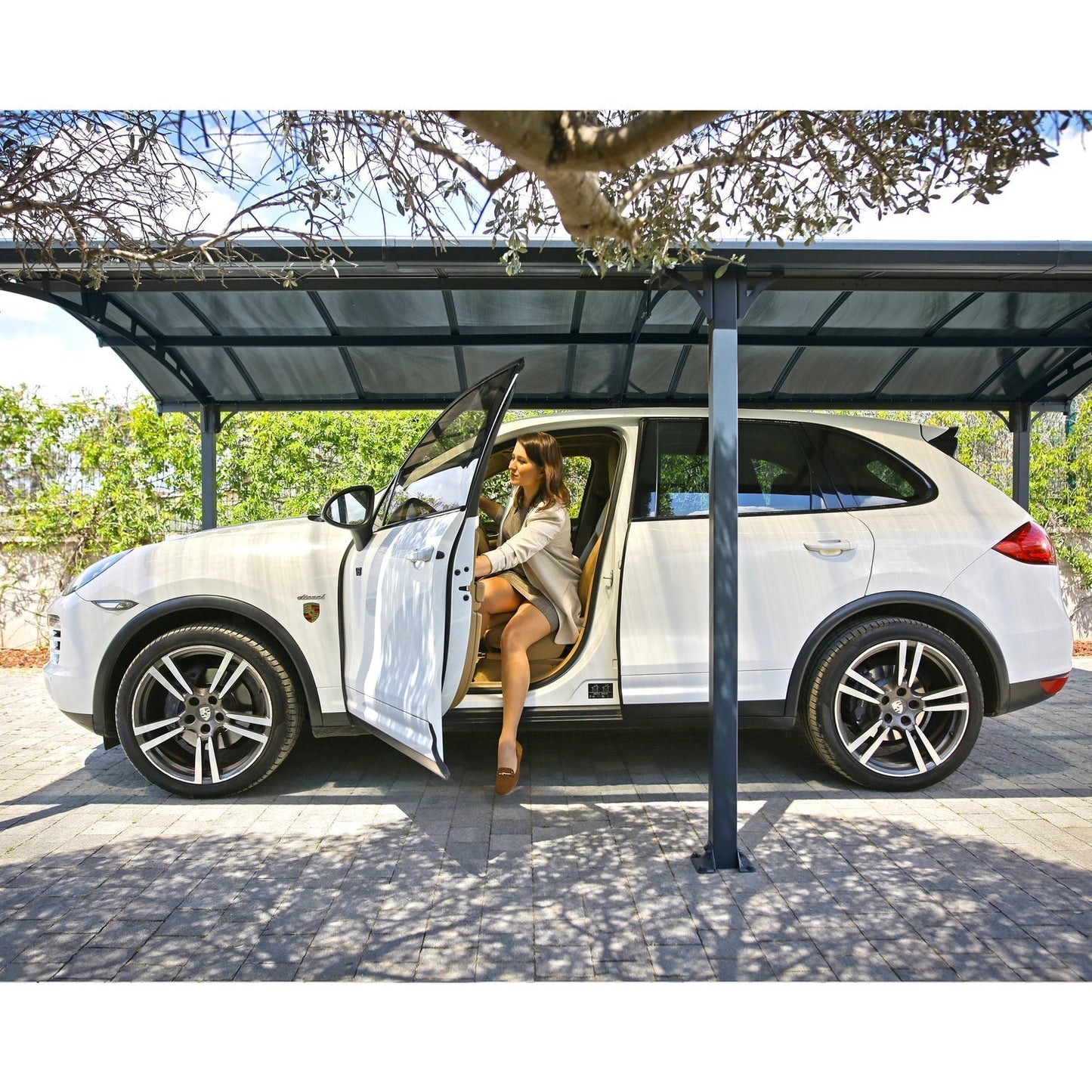 Palram Canopia | Arcadia 5000 Carport 12x42x8 ft - HG9123