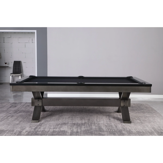 Plank & Hide Axton Pool Table - 28052-GUN-1