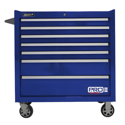 Homak  36” Pro II Series 7 Drawer Roller Cabinet - BK04036072