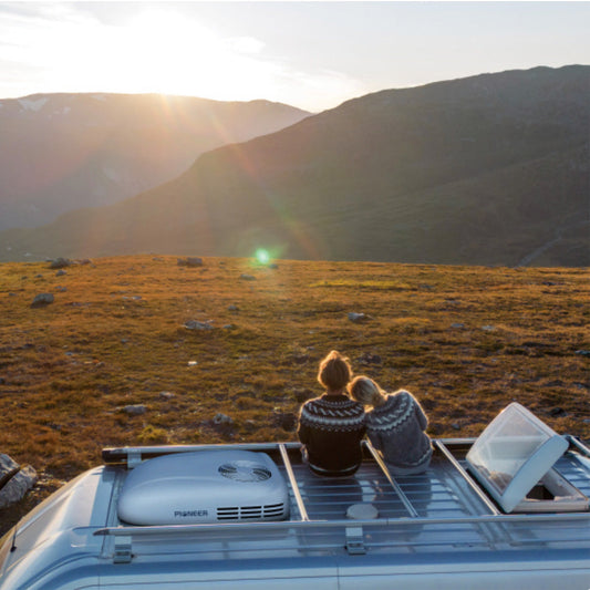 Pioneer 13,500 BTU Full Inverter Rooftop RV Air Conditioner Heat Pump, 115V - PYZ012AZUDCIPD-KIT