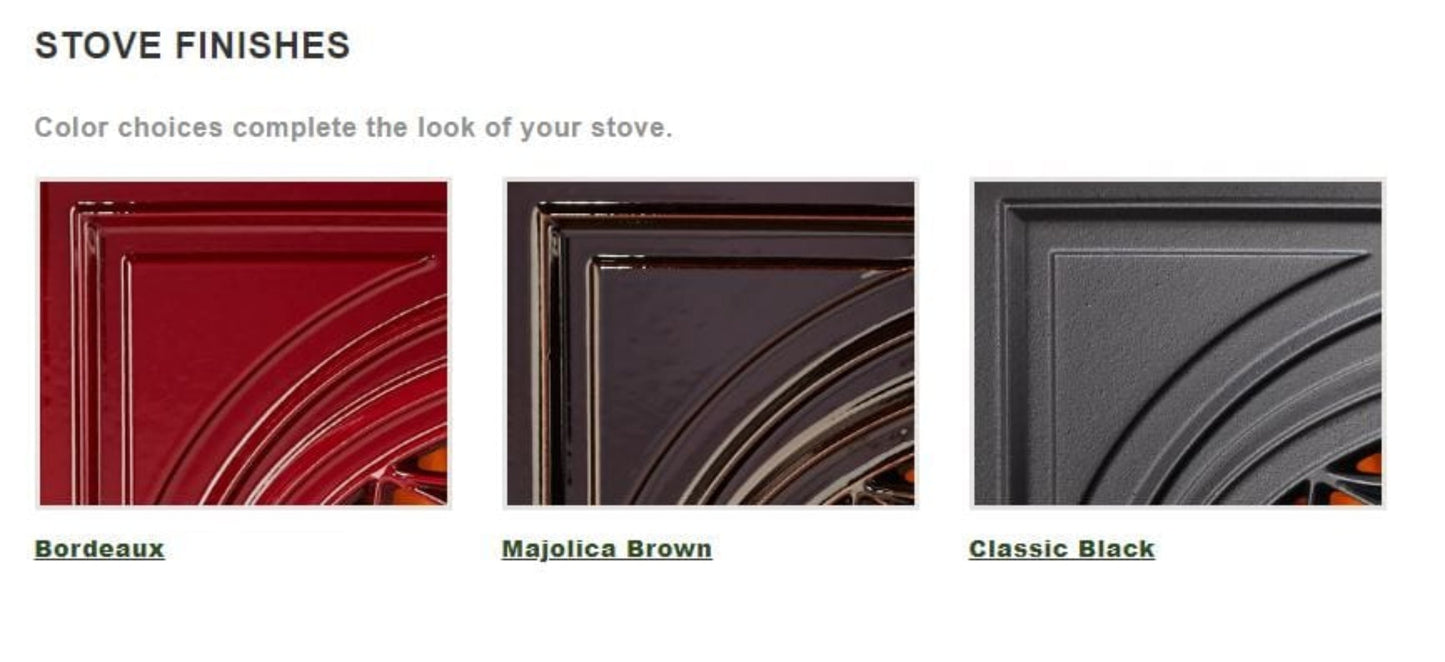 Vermont Castings Stardance Direct Vent Gas Stove with IntelliFire Touch Ignition System - SDDVT-IFT-CB