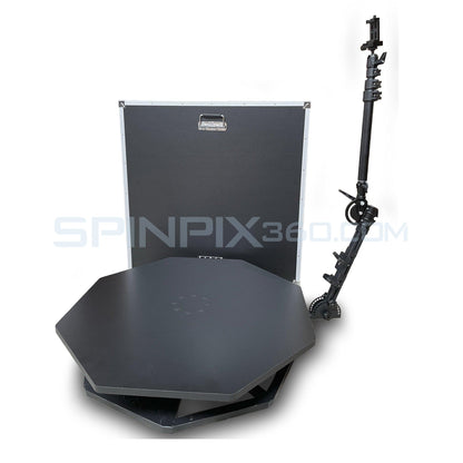 SpinPix360 RevoSpin OM-5 Manual Spin 360 Photo Booth - 35" Custom Package