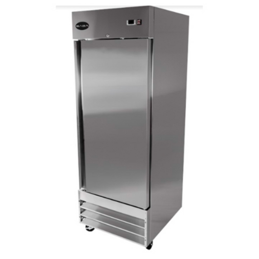 Saba - S-23F, Commercial 1 Solid Door Reach-In Freezer - S-23F