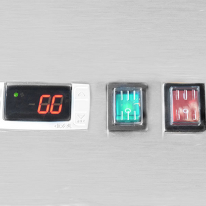 Saba - S-47F, Commercial 2 Solid Door Reach-In Freezer - S-47F