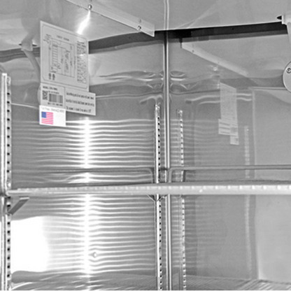 SABA - S-72F, Commercial 3 Solid Door Reach-In Freezer - S-72F