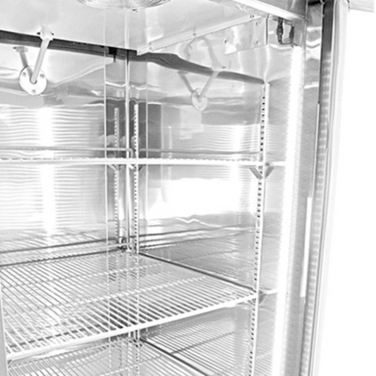 Saba - S-23F, Commercial 1 Solid Door Reach-In Freezer - S-23F