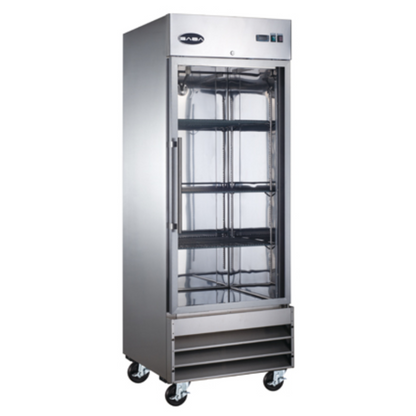 Saba - S-23FG, Commercial 1 Glass Door Reach-In Merchandiser Freezer - S-23FG