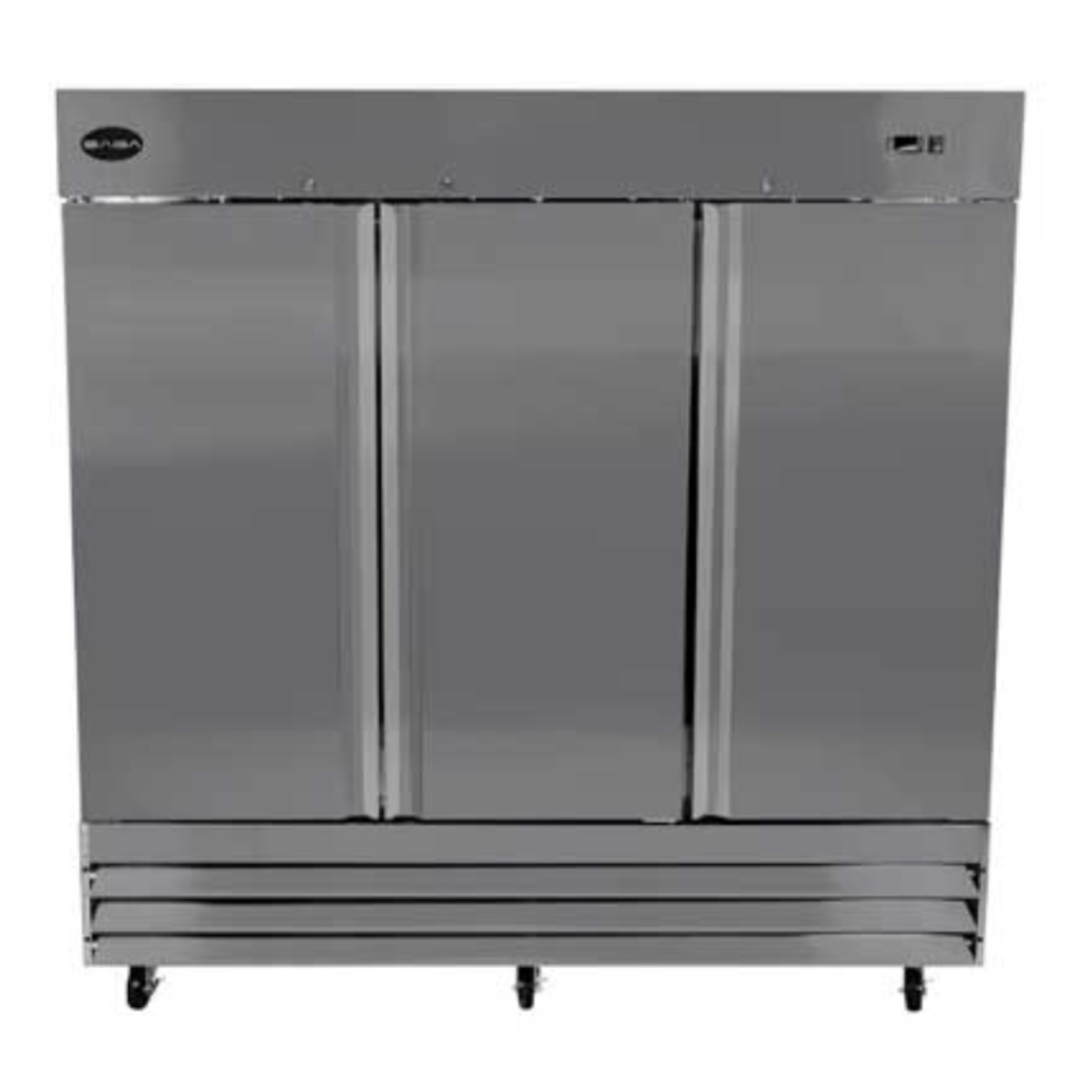 SABA - S-72F, Commercial 3 Solid Door Reach-In Freezer - S-72F