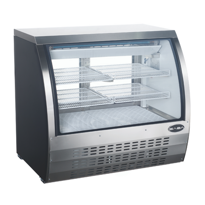 SABA Curved Glass Commercial Deli Case - SCGG-47 - 47