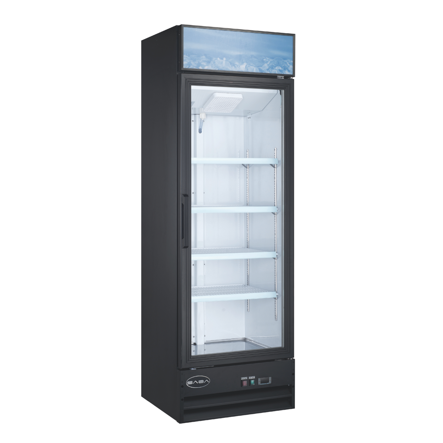 SABA One Glass Door Commercial Merchandiser Cooler- SM-13R