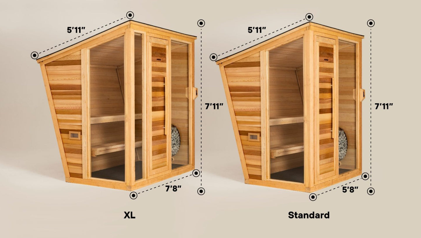 Plunge The Sauna Commercial - SAU-ST-COM