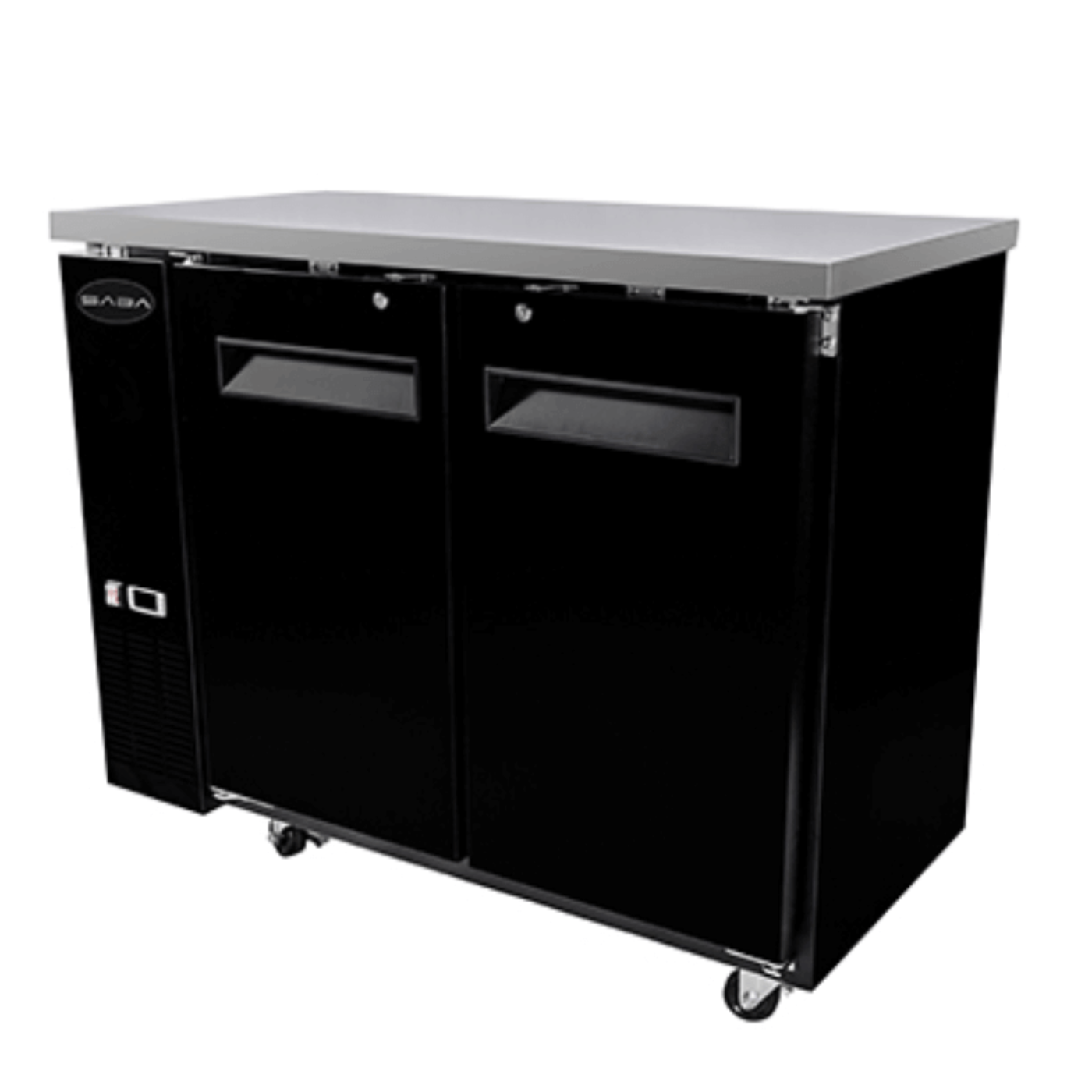 Saba - SBB-24-48B Commercial 48" Back Bar Refrigerator Cooler 11.8 cu. ft - SBB-24-48B