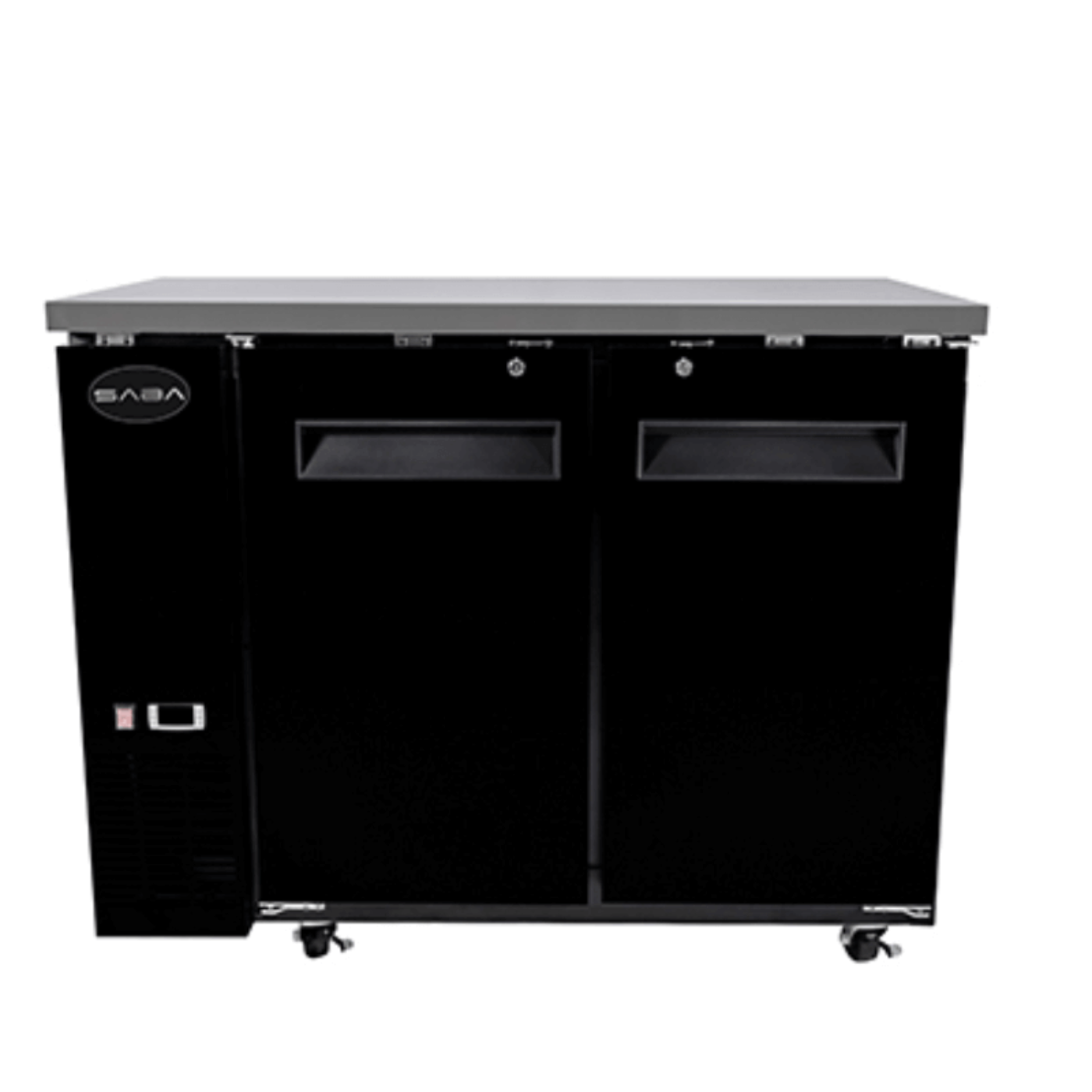 Saba - SBB-24-48B Commercial 48" Back Bar Refrigerator Cooler 11.8 cu. ft - SBB-24-48B