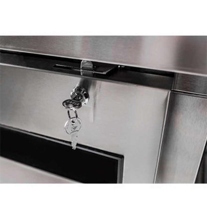 Saba - SBB-24-72SS Commercial 72" Back Bar Refrigerator Cooler - SBB-24-72SS