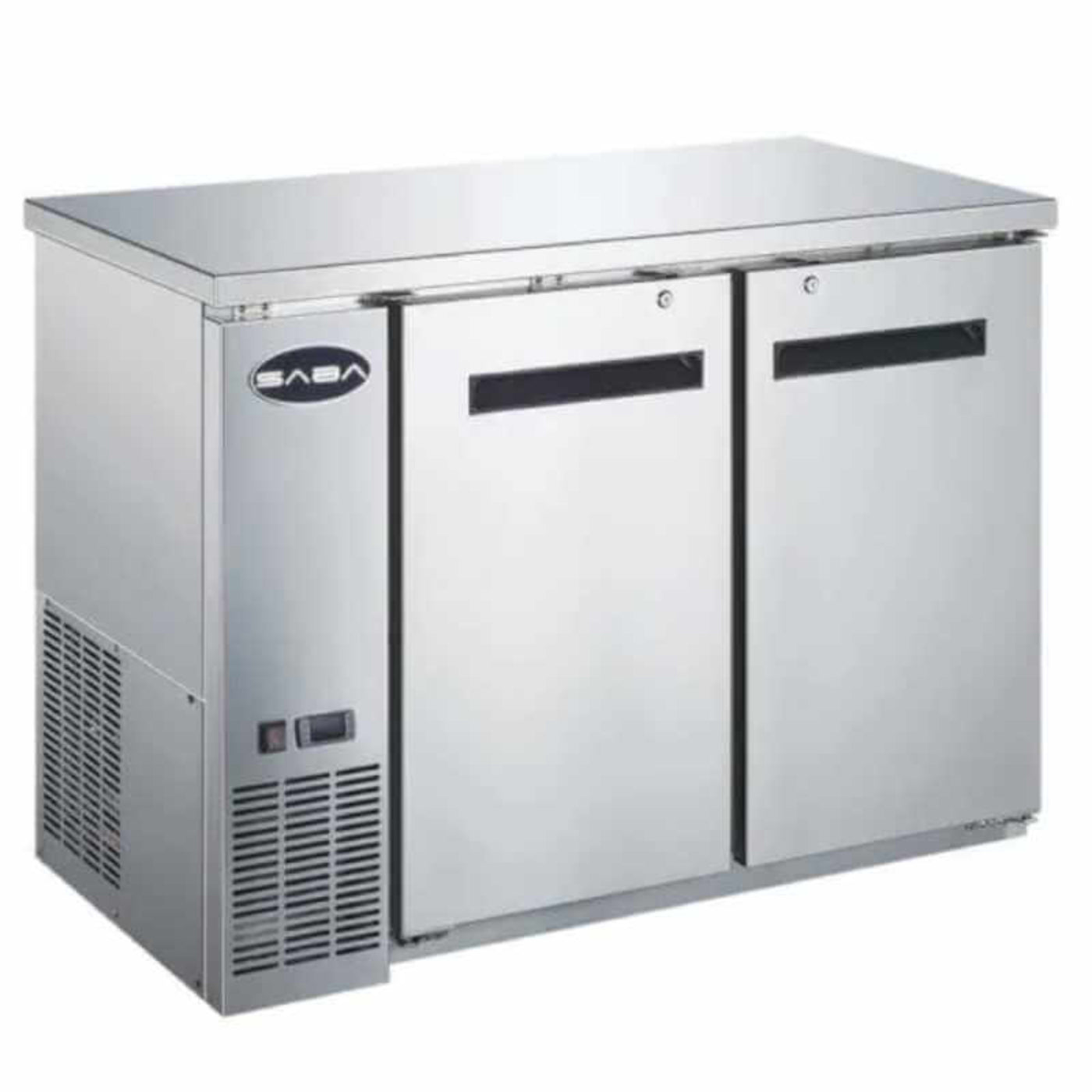 Saba - SBB-24-60SS Commercial 60" Back Bar Cooler Refrigerator - SBB-24-60SS