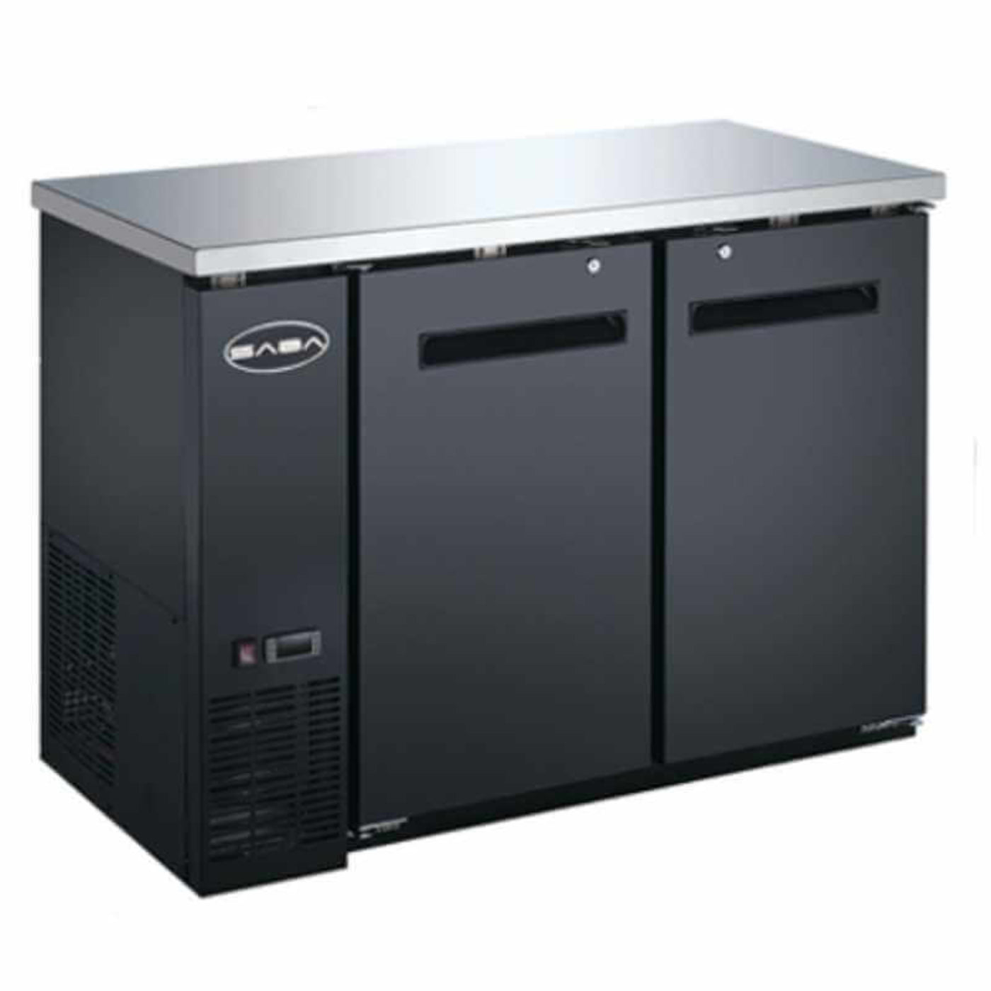 Saba - SBB-24-60B Commercial 60" Back Bar Cooler Refrigerator - SBB-24-60B