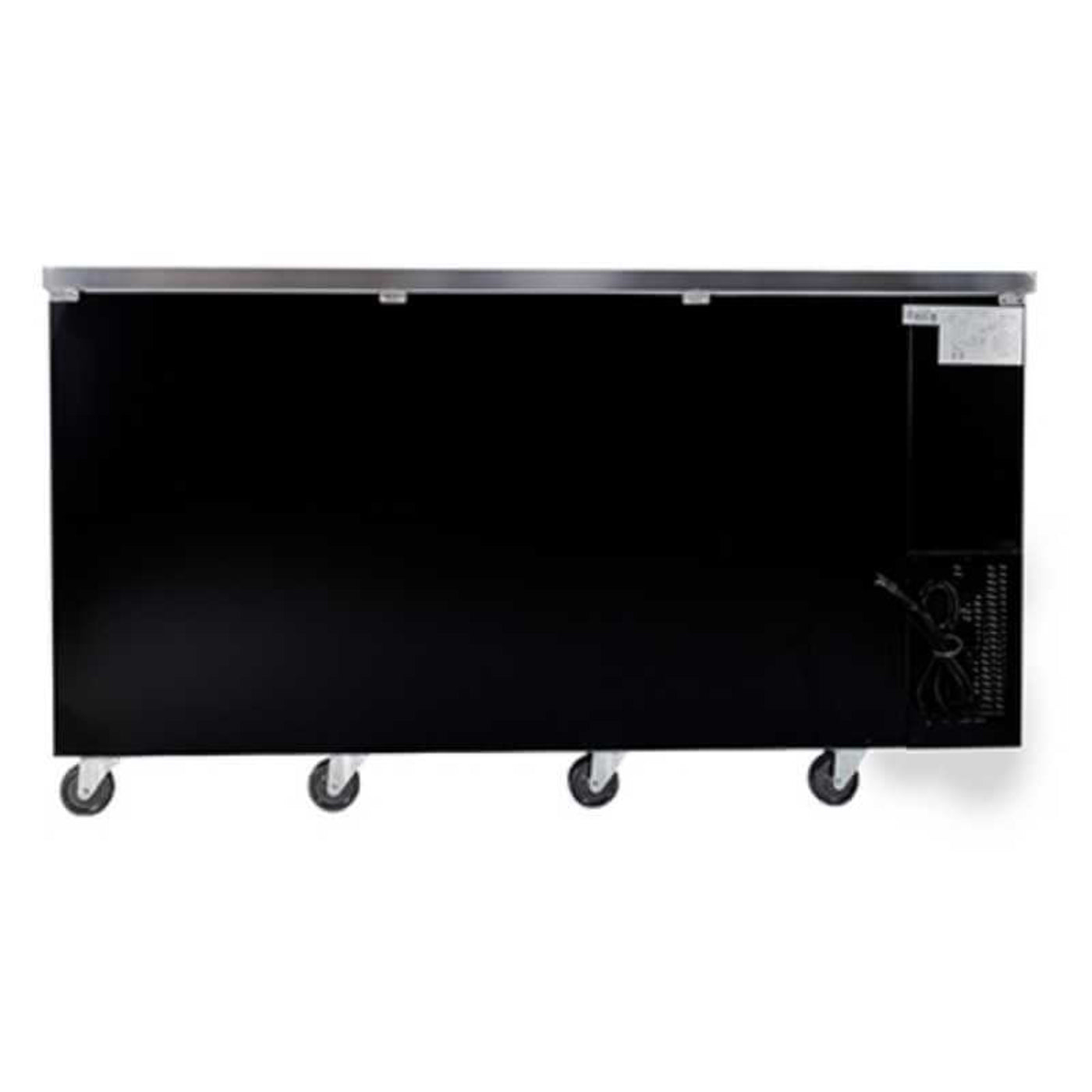 Saba - SBB-27-90G Commercial 90" Back Bar Refrigerator Cooler - SBB-27-90G