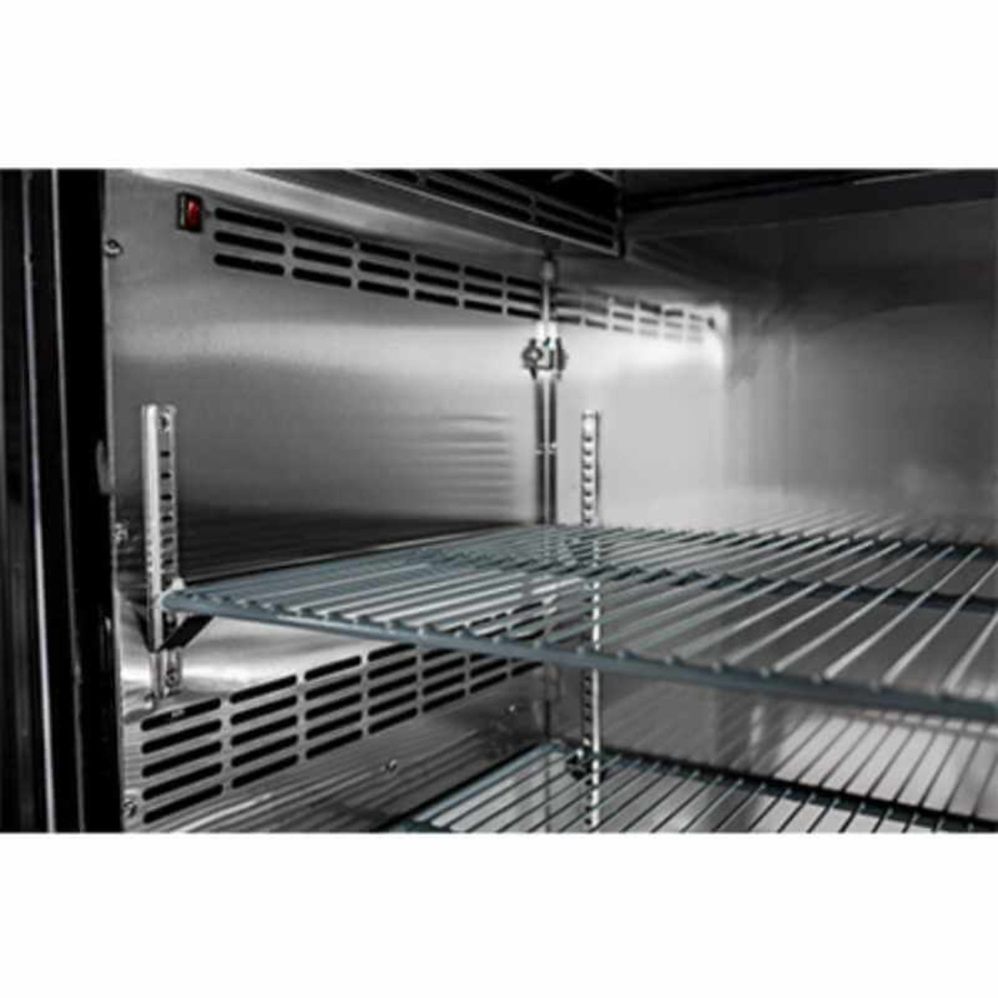Saba - SBB-24-72G Commercial 72" Back Bar Refrigerator Cooler - SBB-24-72G