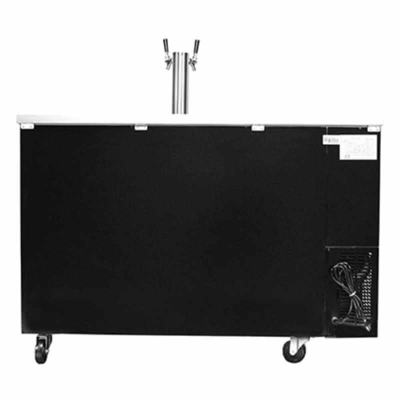 Saba - SBB-27-58 Commercial 58″ Beer Dispenser with Double Tap - SBB-27-58