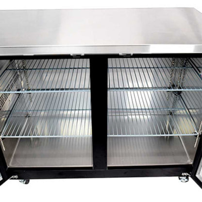Saba - SBB-27-69G Commercial 69" Back Bar Cooler Refrigerator - SBB-27-69G