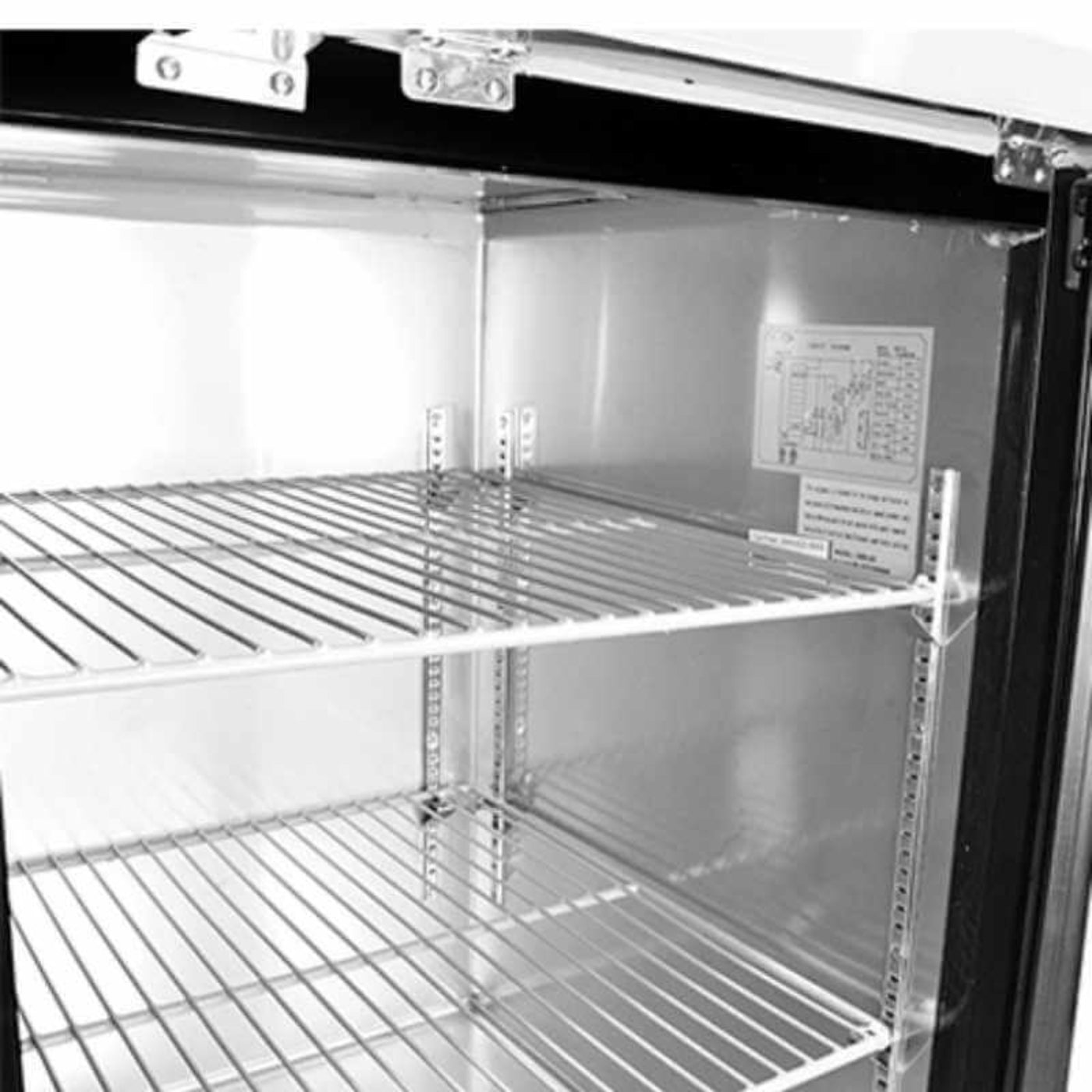 Saba - SBB-27-58G Commercial 58" Back Bar Refrigerator Cooler - SBB-27-58G