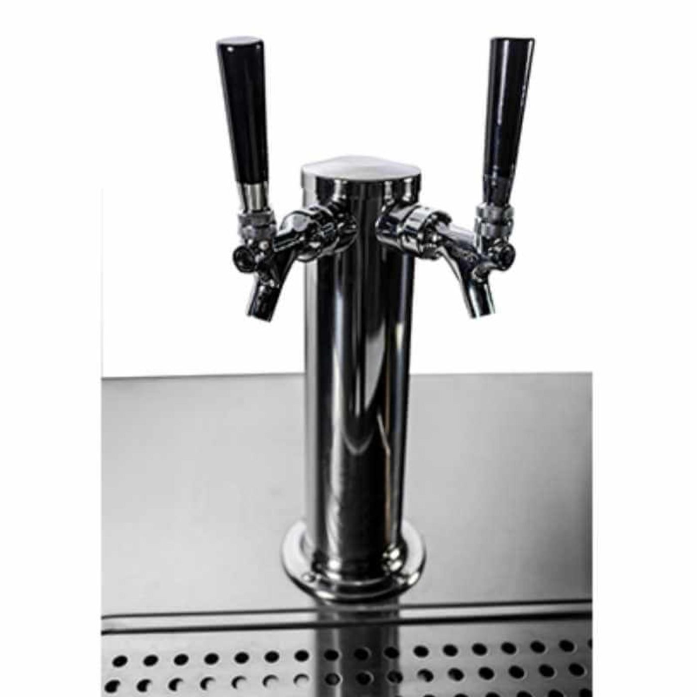 Saba - SDD-27-69 Commercial 69″ Beer Dispenser Refrigerator with (2) Double Tap - SDD-27-69