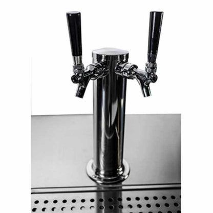 Saba - SDD-27-58 Commercial 58″ Beer Dispenser Refrigerator Double Tap - SDD-27-58